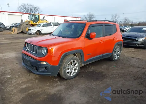 2015 Jeep Renegade Latitude from USA, damaged, VIN ZACCJABT3FPC16208